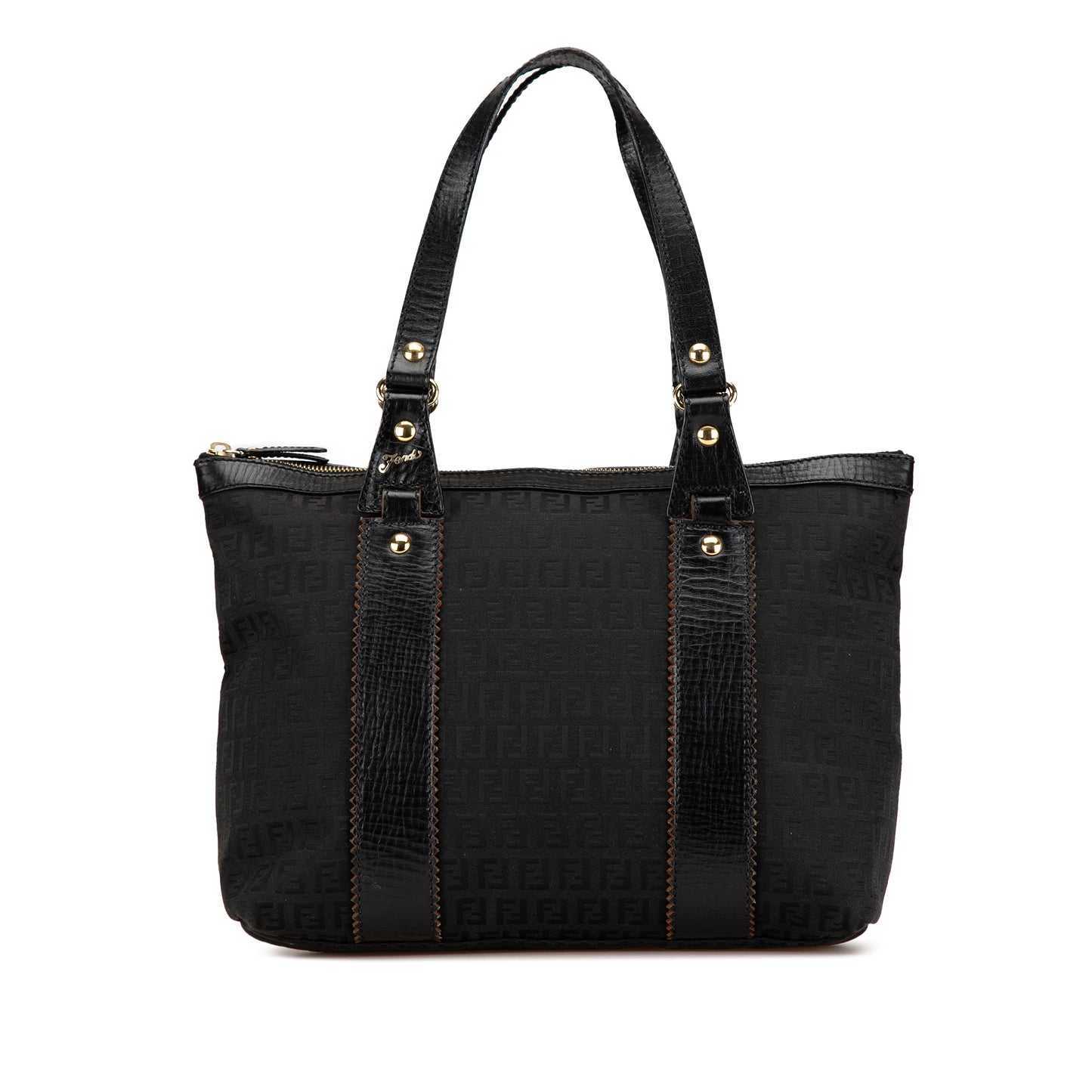 Pre-Owned Fendi Zucchino Canvas Handbag - FEN1019