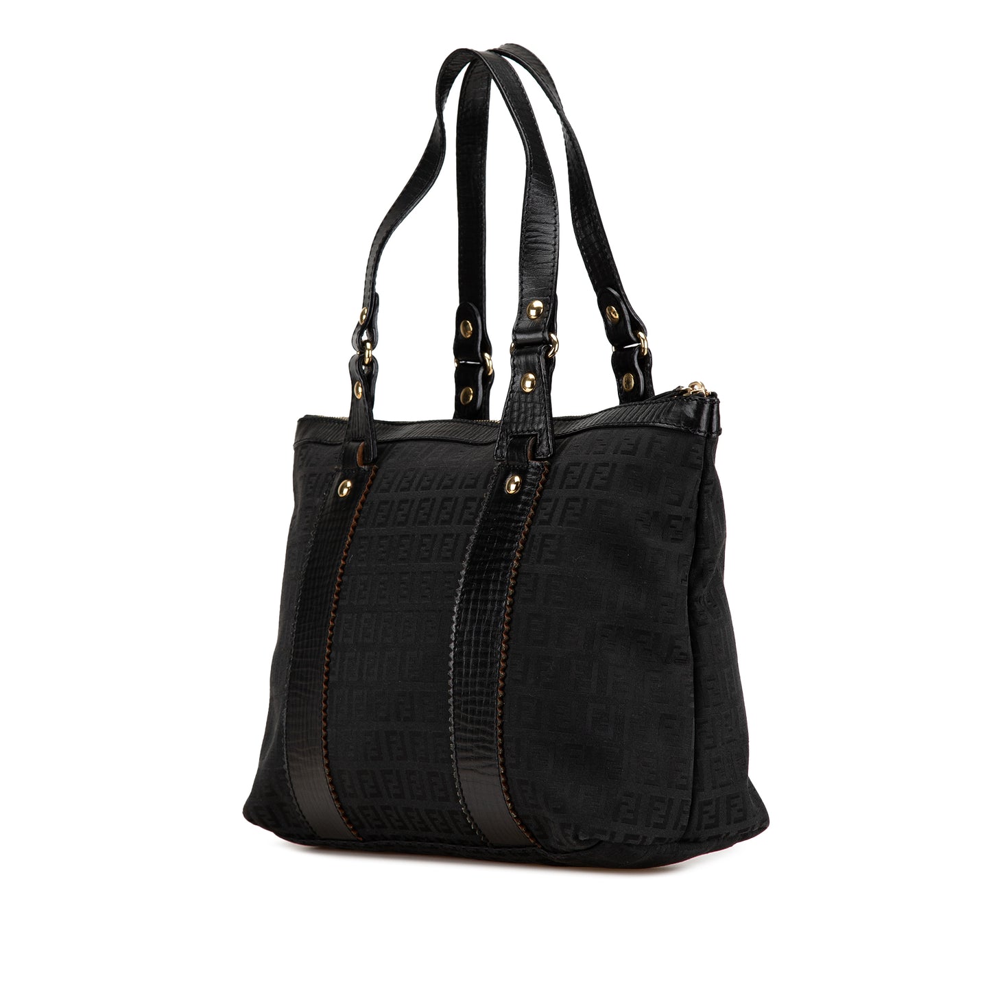 Pre-Owned Fendi Zucchino Canvas Handbag - FEN1019