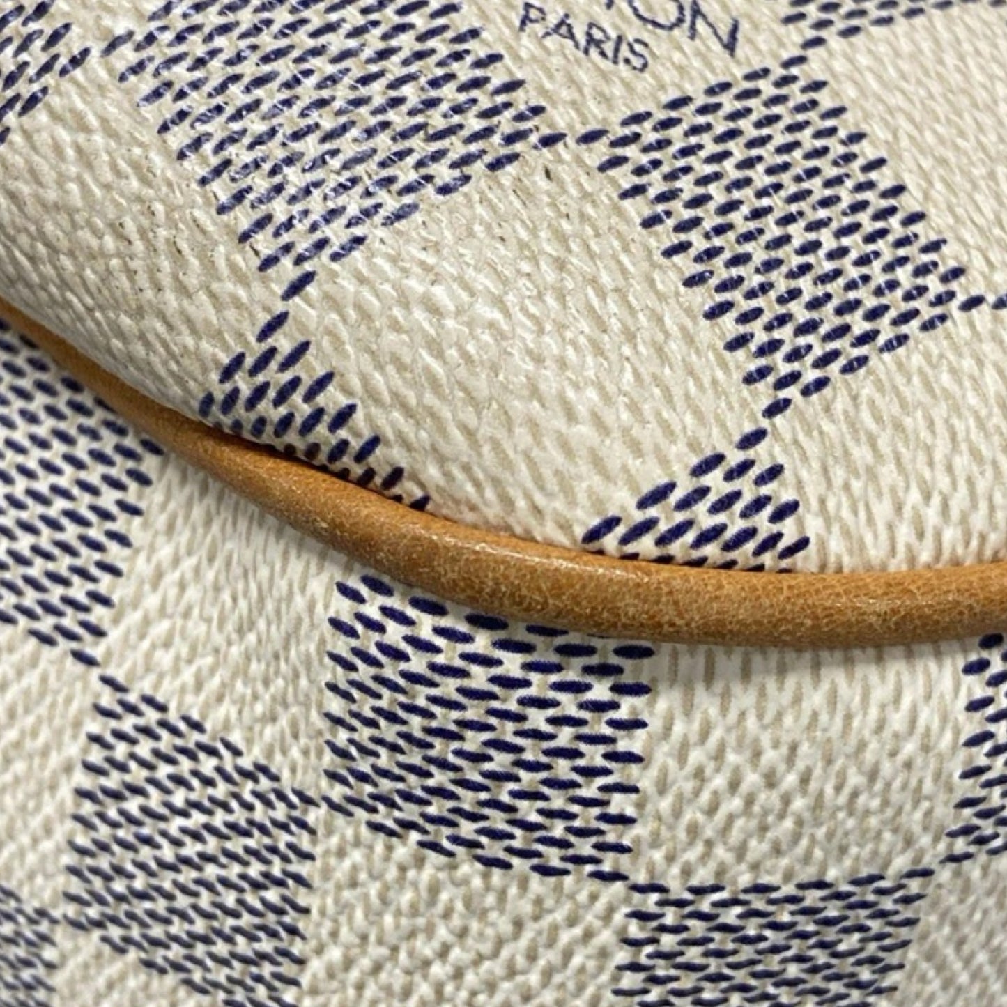 Pre-Owned Louis Vuitton Damier Azur Canvas Galliera PM Shoulder Bag - LV1458