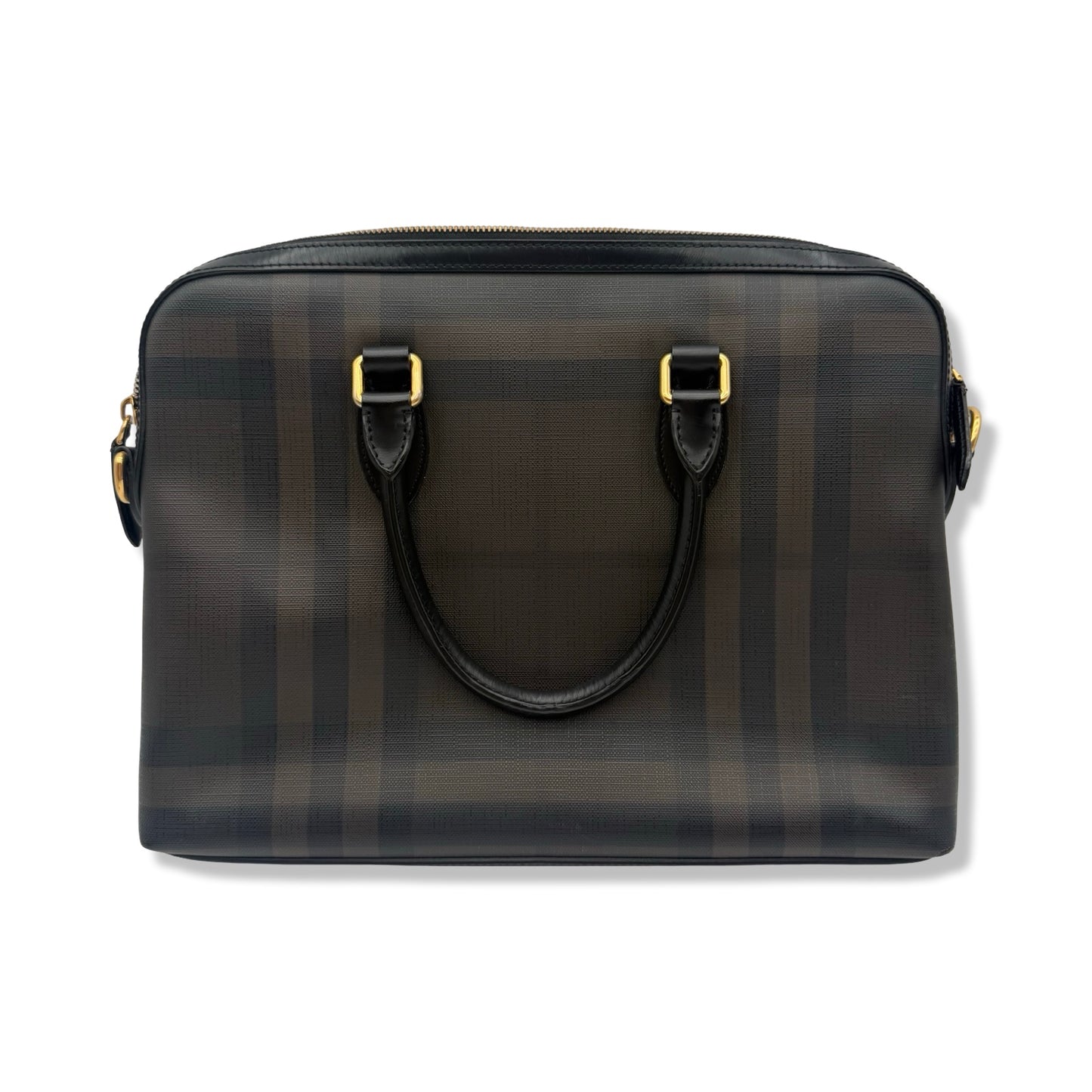 Pre-Owned Burberry Briefcase Coated Canvas - BB1065