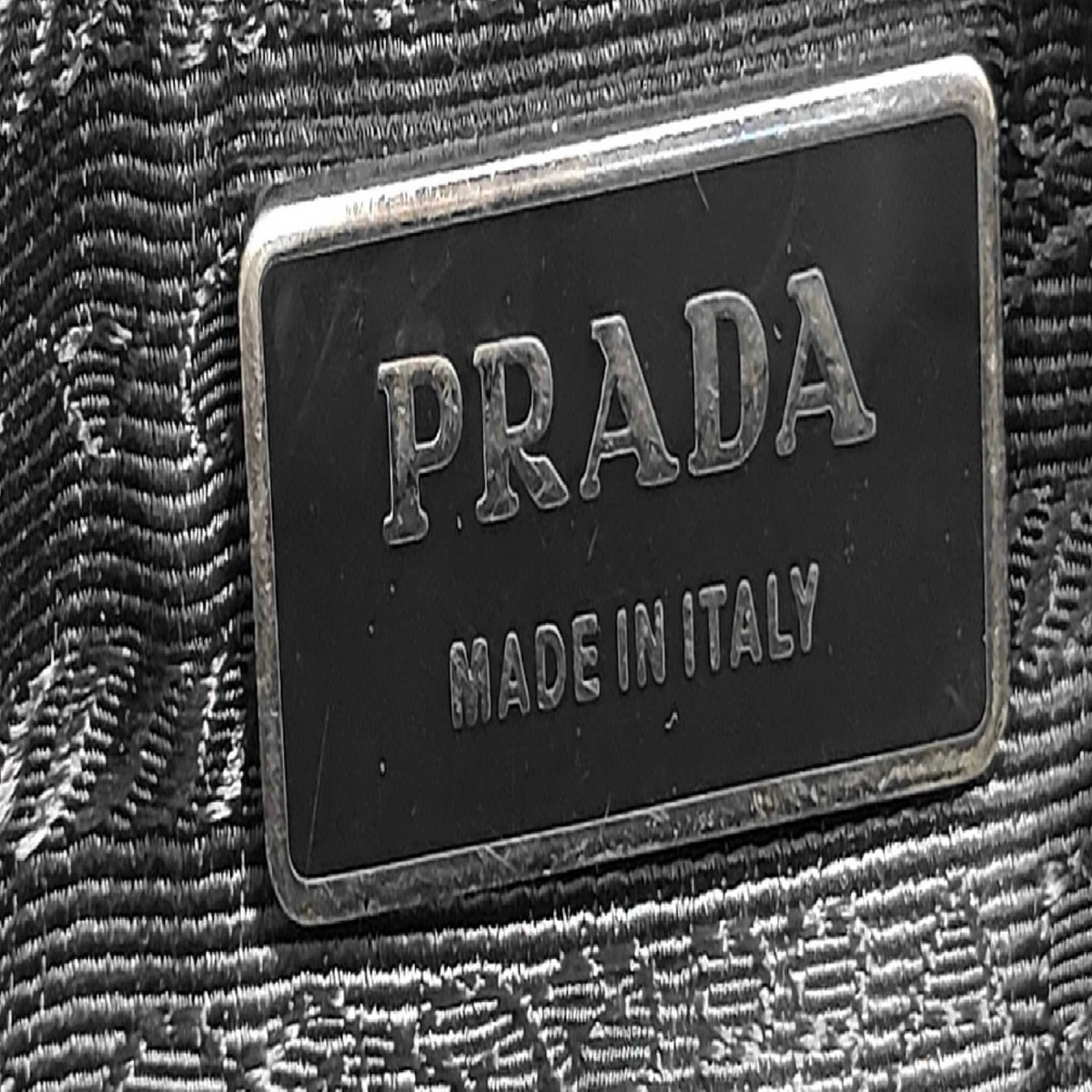 Pre-Owned Prada Nylon Black Crossbody - P1049