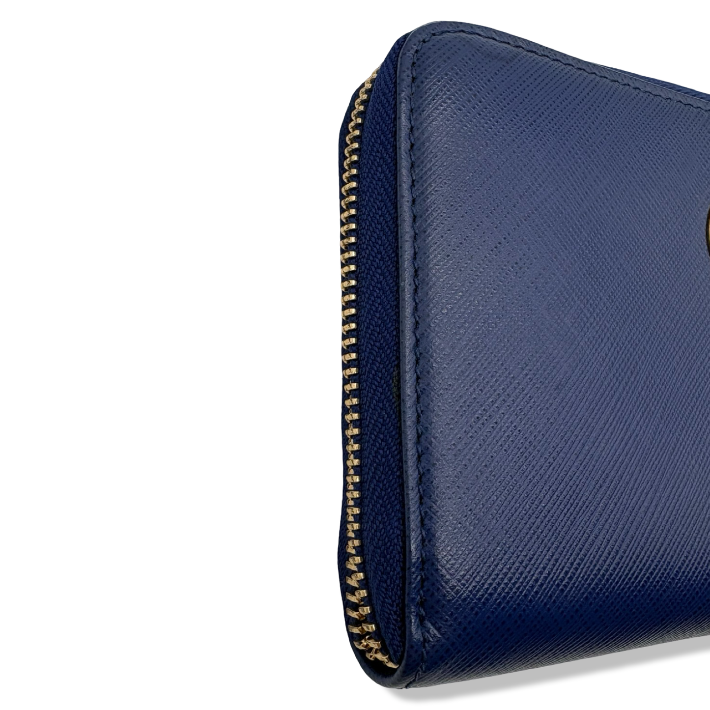Pre-Owned Salvatore Ferragamo Leather Blue Wallet - FER1006