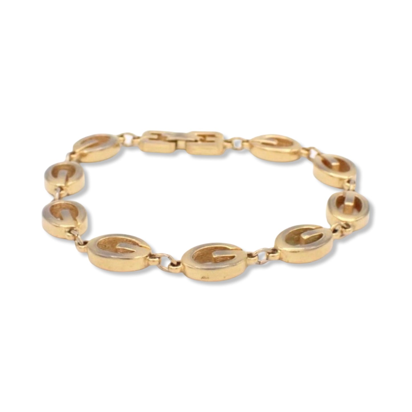 Pre-Owned Givenchy Gold Plated "G" Bracelet - GIV1022