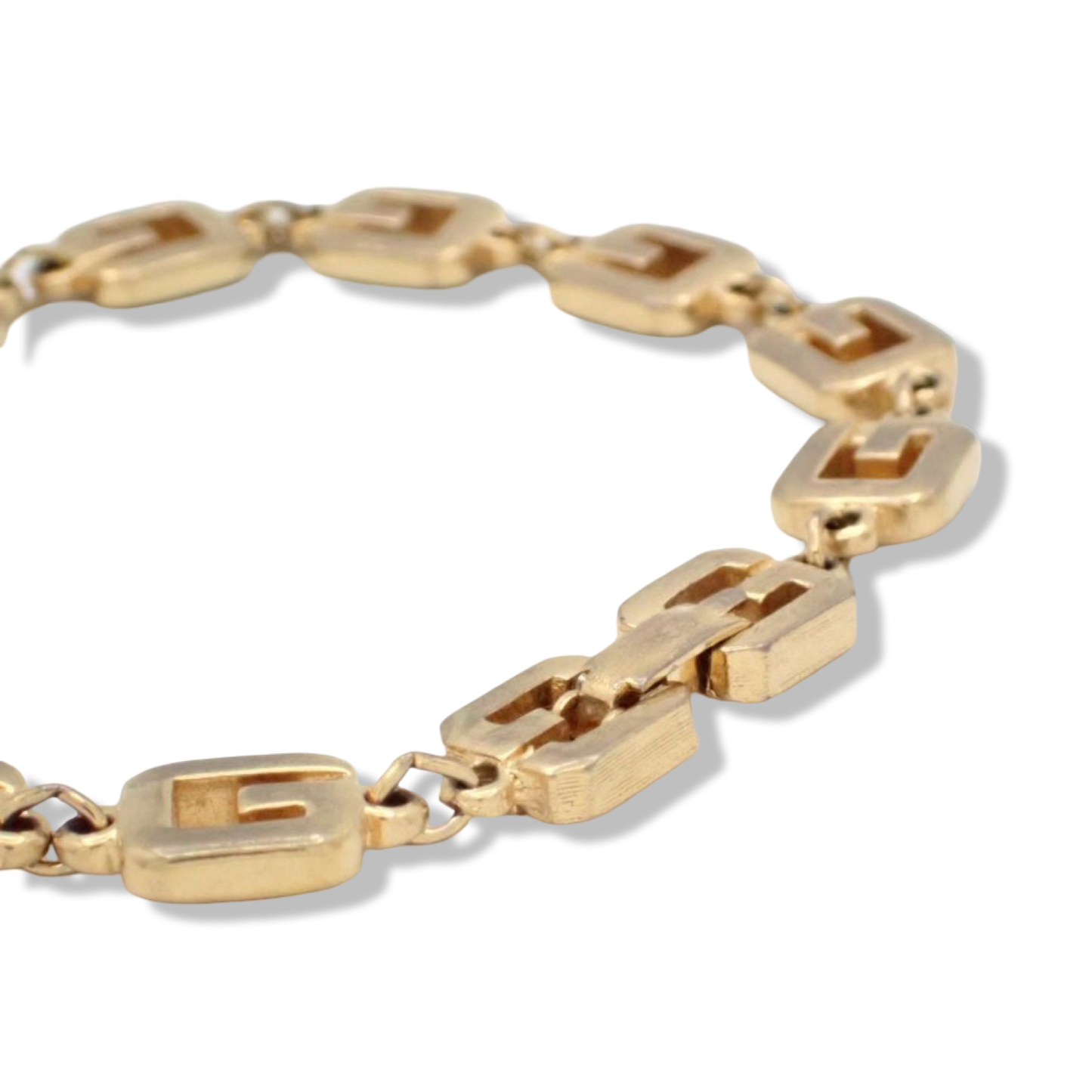 Pre-Owned Givenchy Gold Plated "G" Bracelet - GIV1033