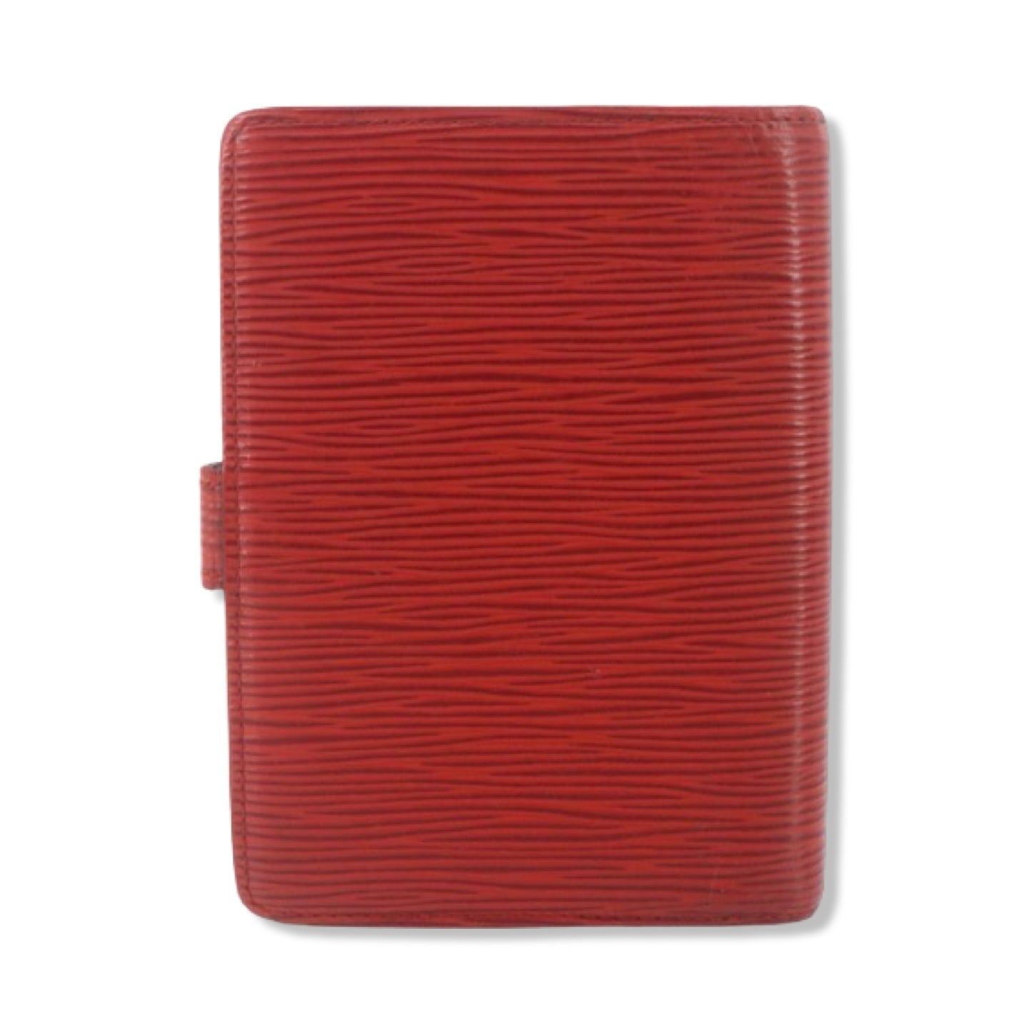 Pre-Owned Louis Vuitton Epi Leather Red Small Ring Agenda Cover - LV1340