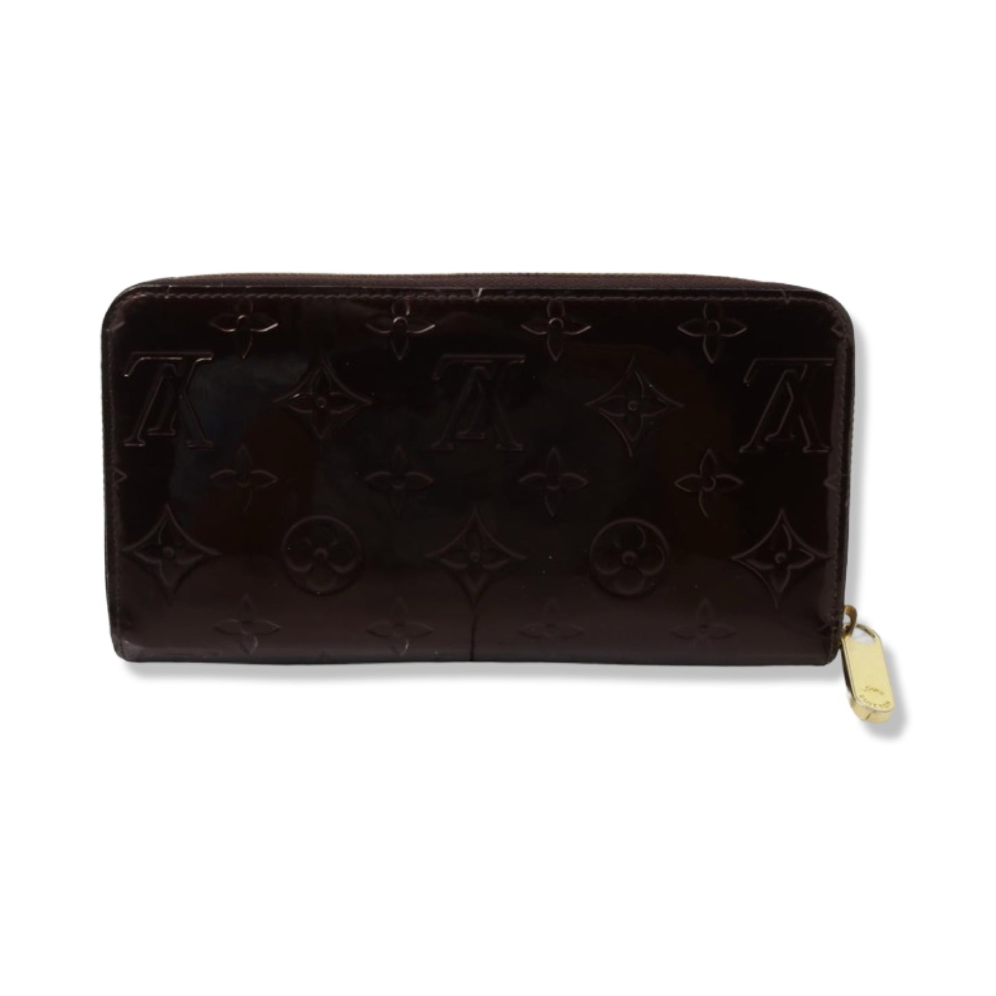 Pre-Owned Louis Vuitton Amarante Vernis Zippy Wallet - LV1365