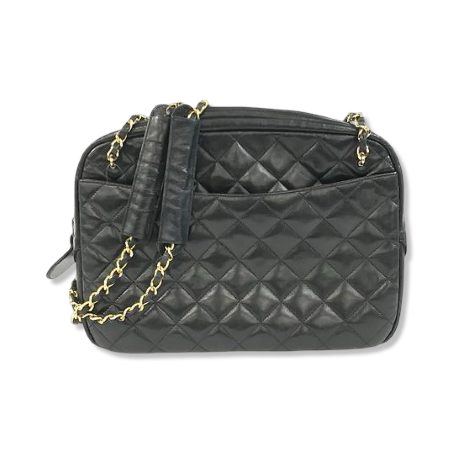Pre-Owned Chanel Lambskin Leather Shoulder Bag - CH1054