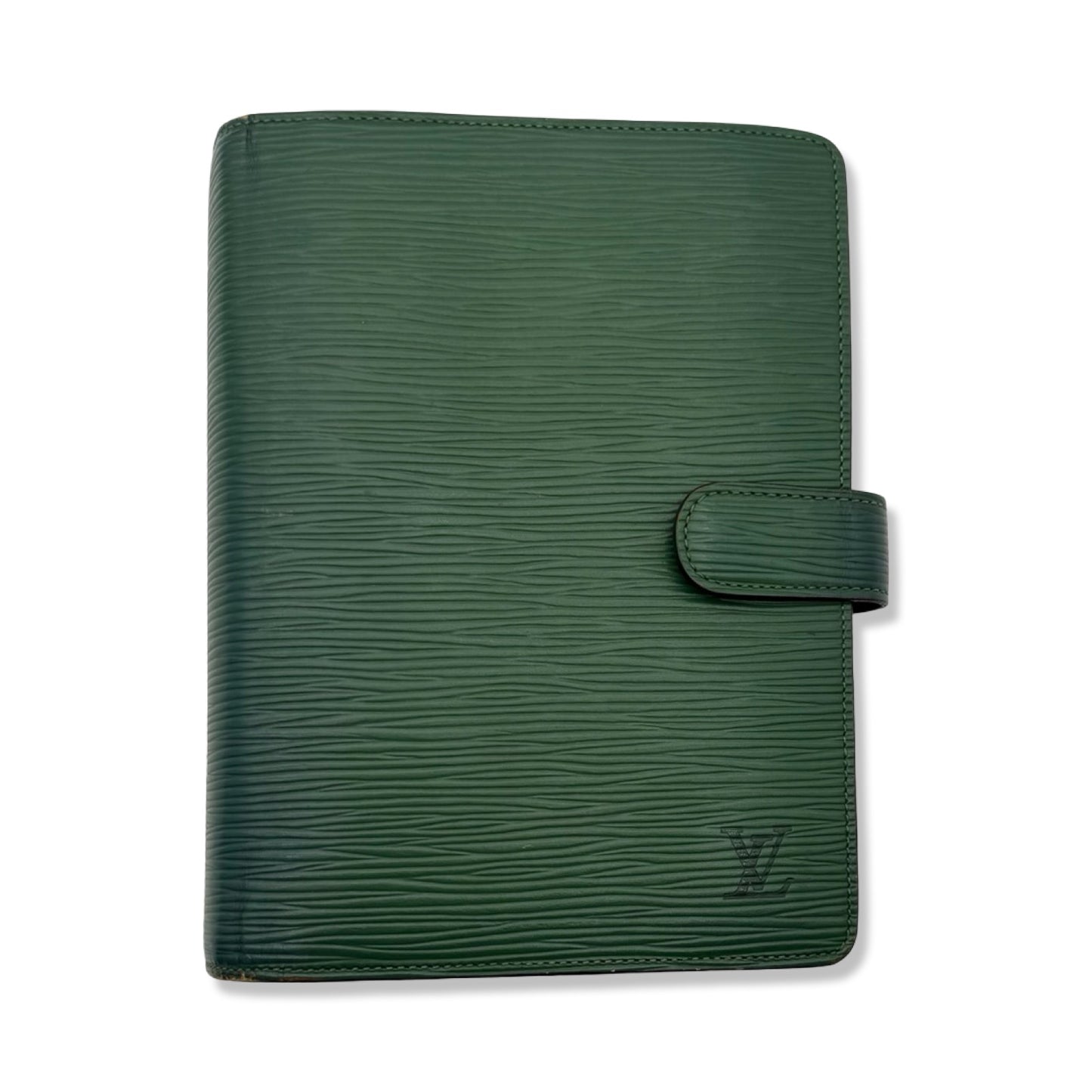 Pre-Owned Louis Vuitton Epi Leather Green Medium Ring Agenda - LV1861