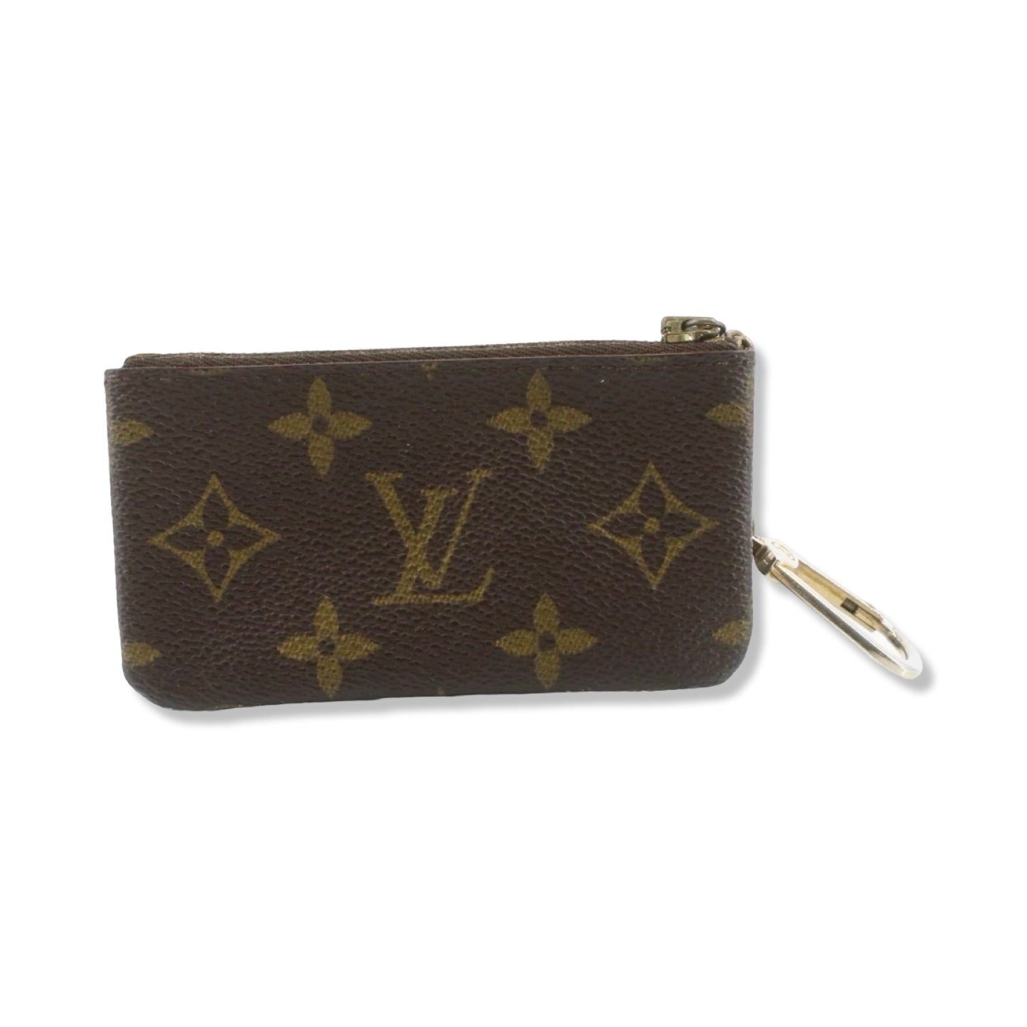 Pre-Owned Louis Vuitton Monogram Canvas Pochette Cle Coin Key Pouch - LV2017
