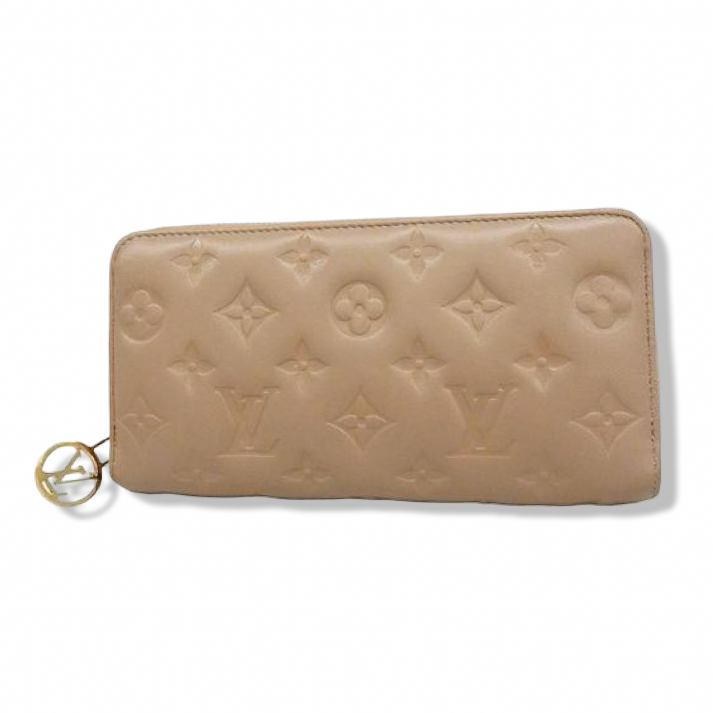 Pre-Owned Louis Vuitton Lambskin Leather Zippy Wallet - LV1998