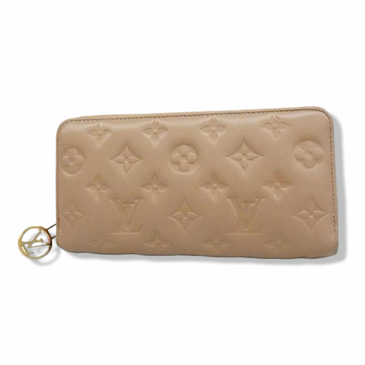 Pre-Owned Louis Vuitton Lambskin Leather Zippy Wallet - LV1998