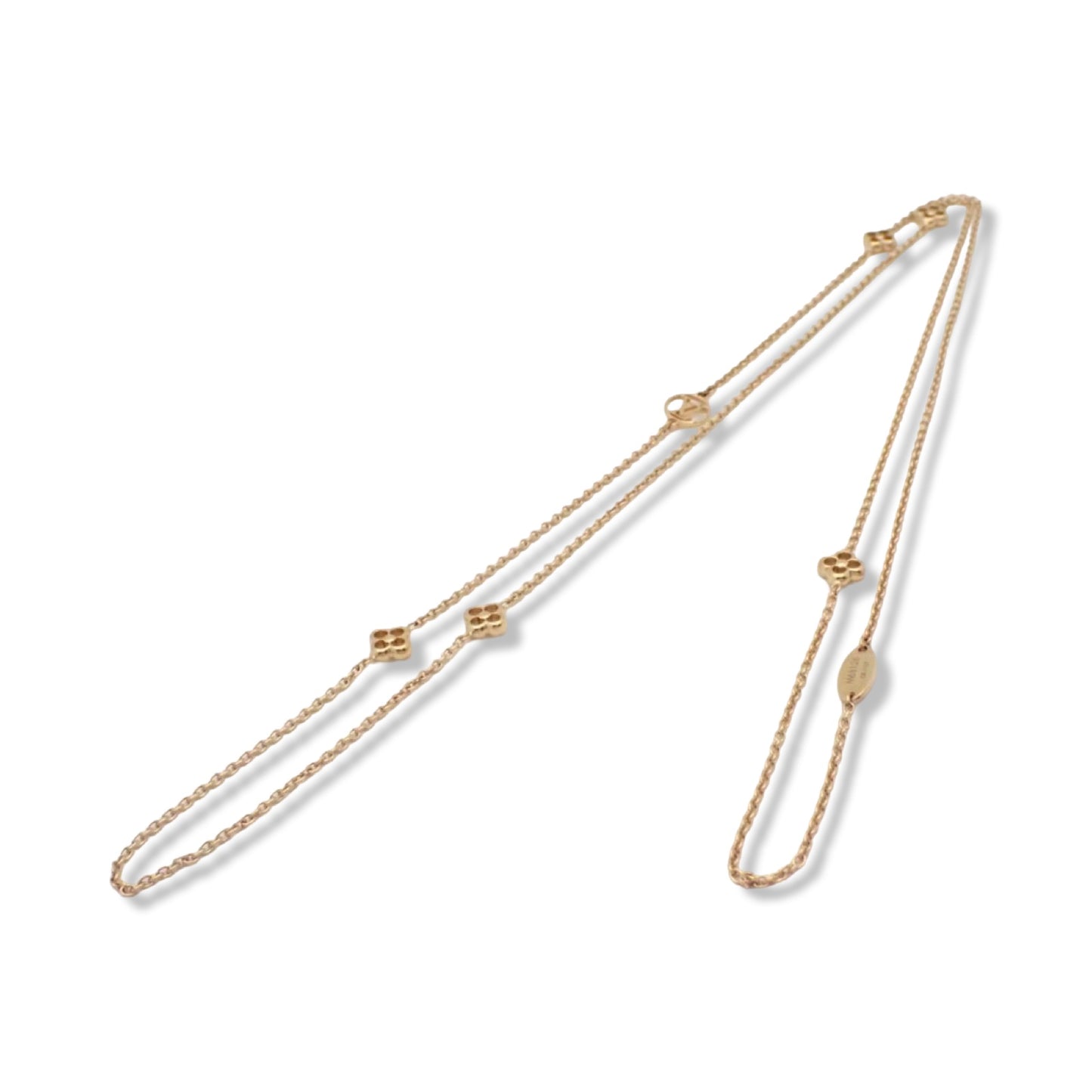 Pre-Owned Louis Vuitton Flower Necklace Gold Toned - LV2023