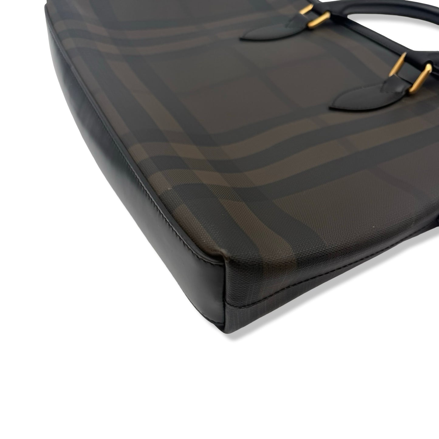 Pre-Owned Burberry Briefcase Coated Canvas - BB1065