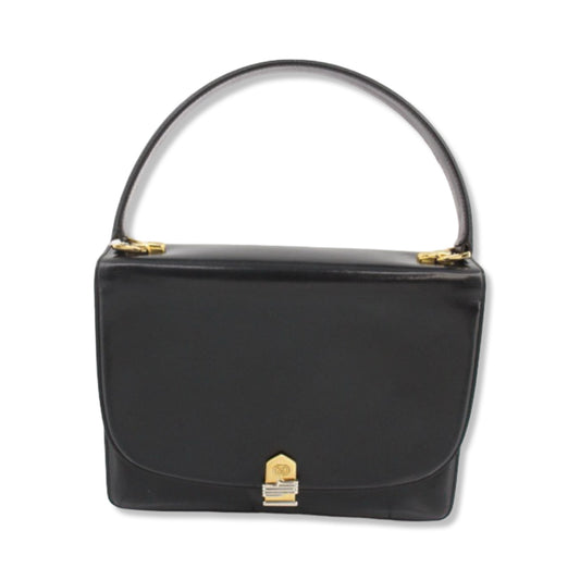 Pre-Owned Gucci Leather Vintage Top Handle Bag - G1116