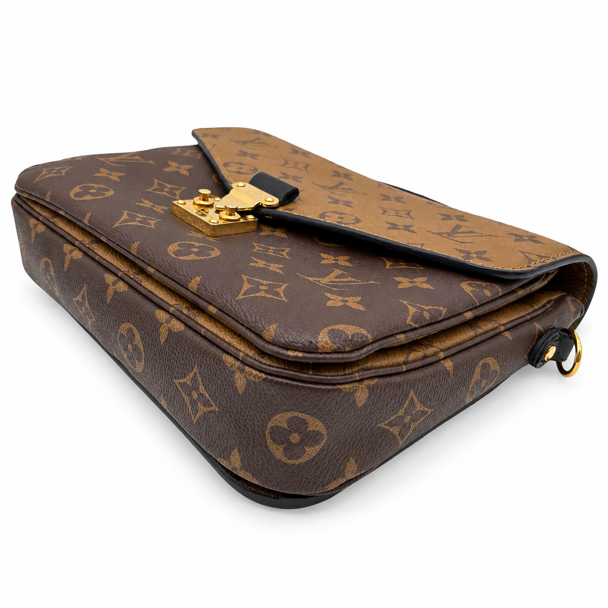Pre-Owned Louis Vuitton Monogram Reverse Canvas Pochette Metis Crossbody - LV2136