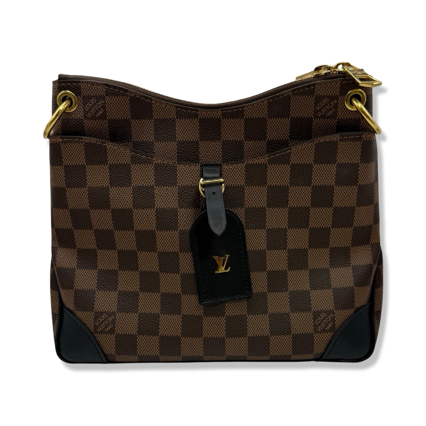 Pre-Owned Louis Vuitton Damier Ebene Odeon (New Model) MM Crossbody - LV1281