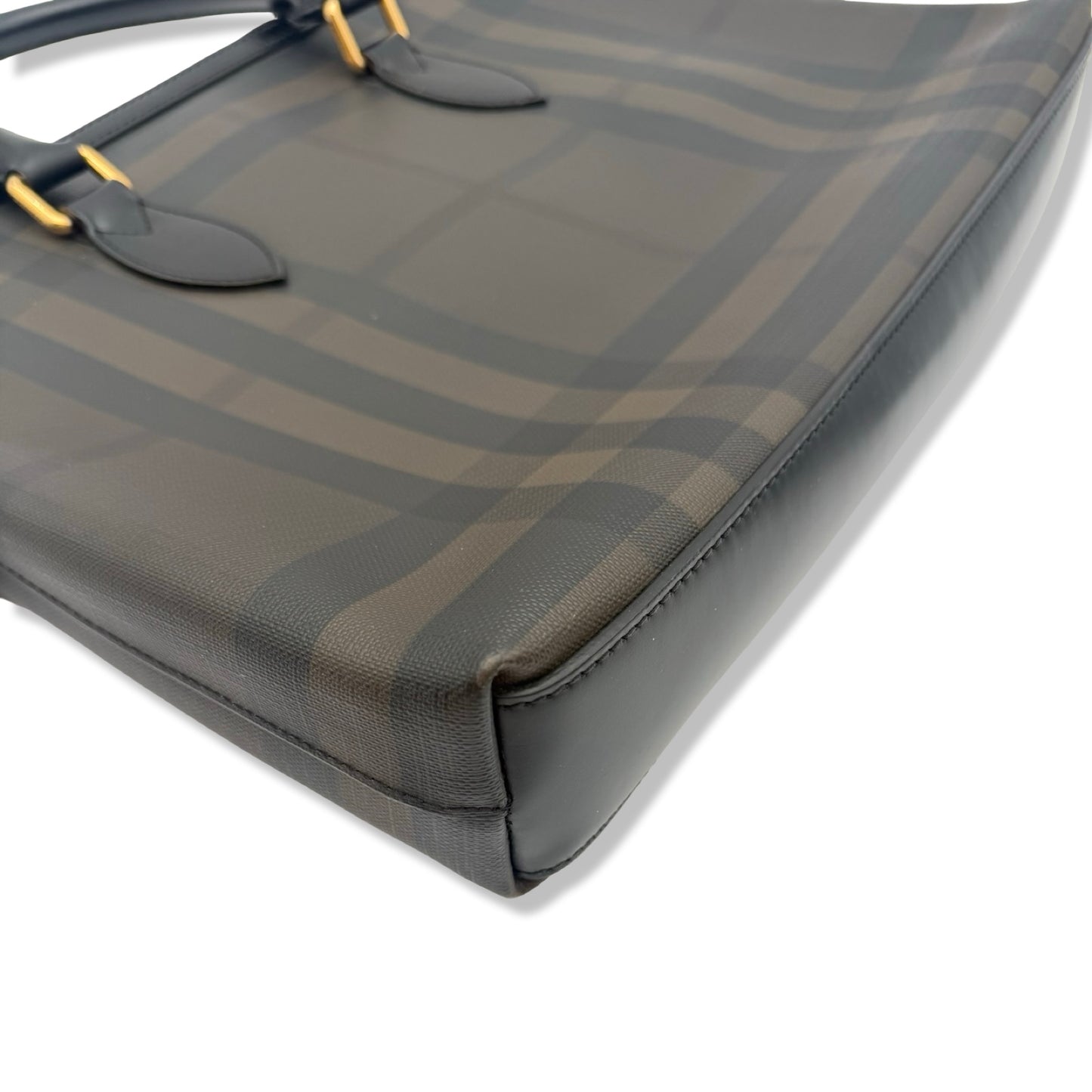 Pre-Owned Burberry Briefcase Coated Canvas - BB1065