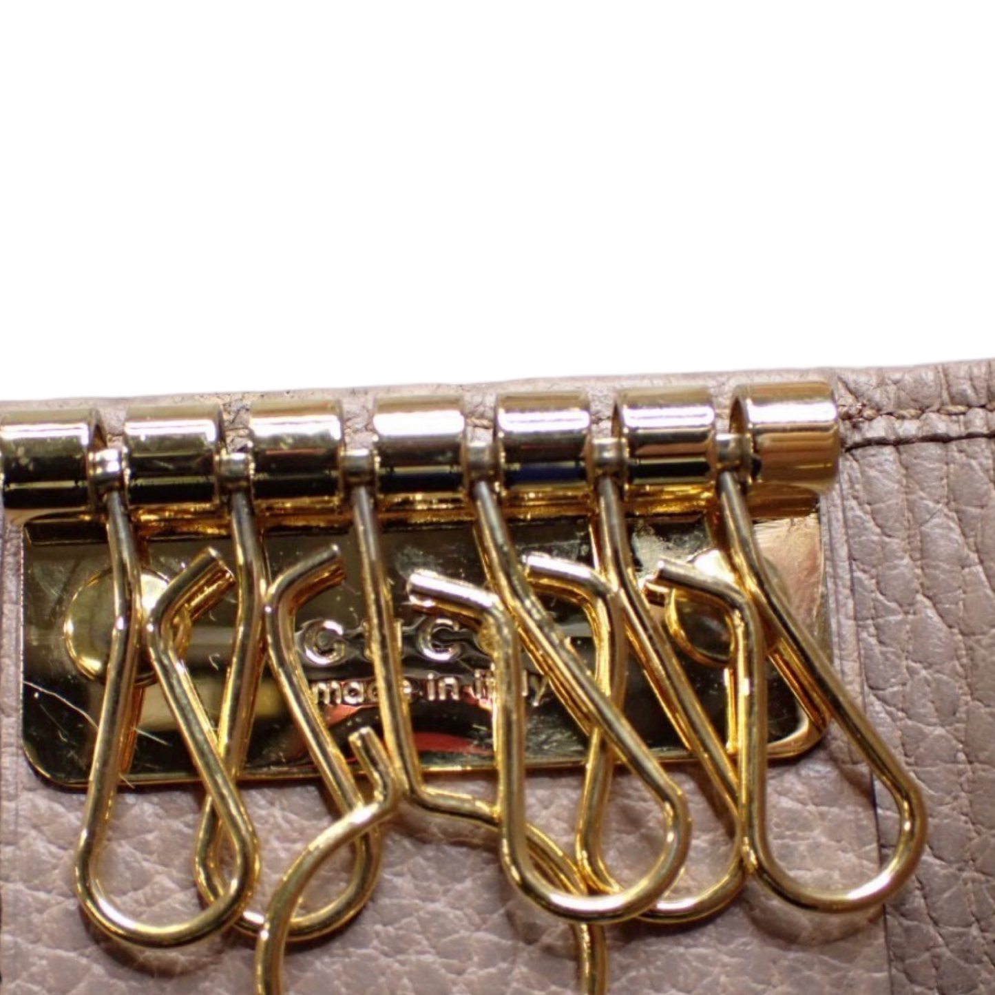 Pre-Owned Gucci Leather Key Holder - G1204