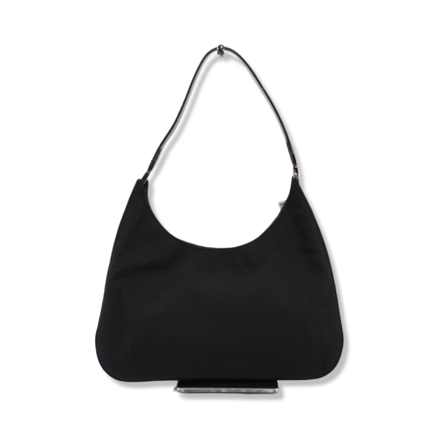 Pre-Owned Gucci Black Canvas Shoulder Bag - G1089