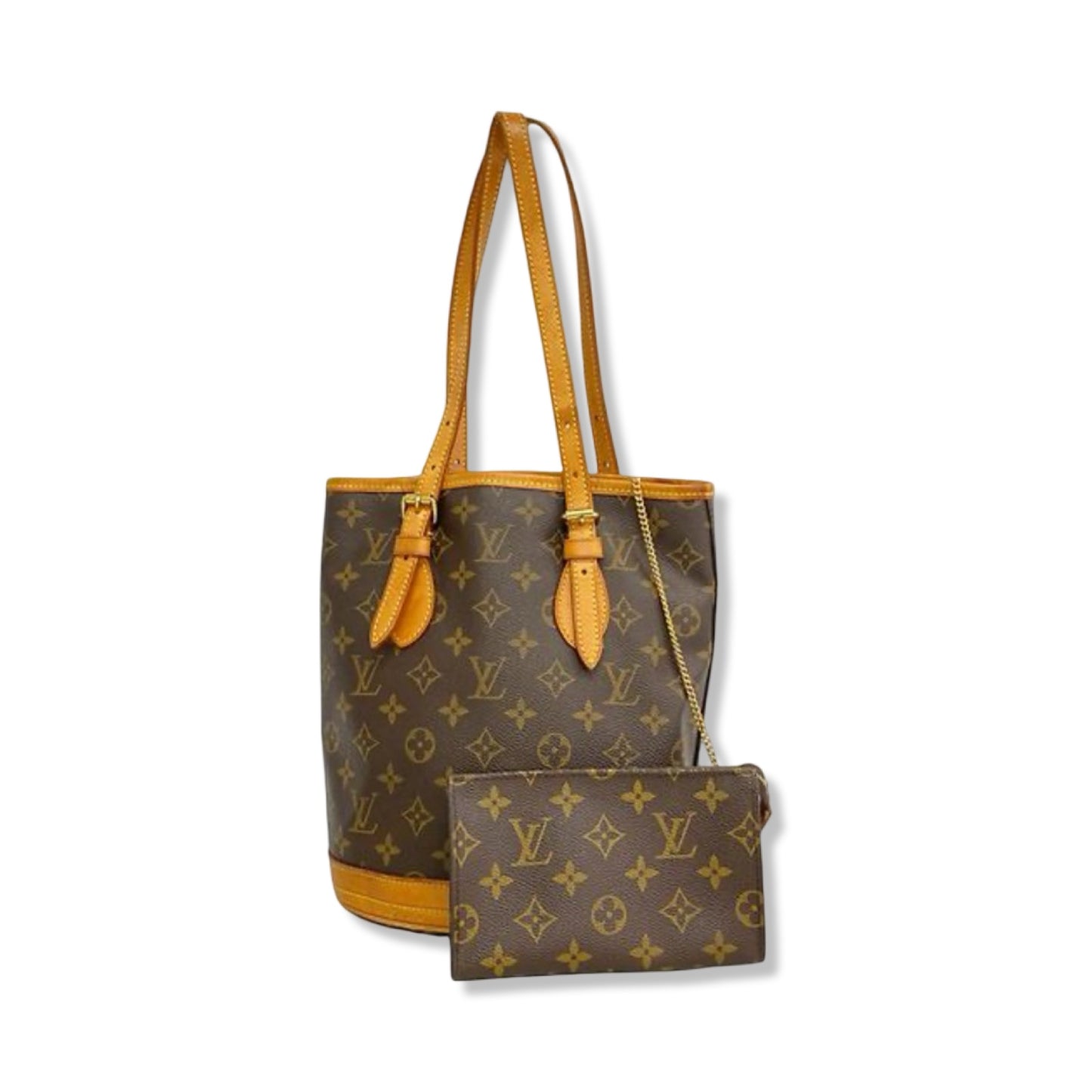 Pre-Owned Louis Vuitton Monogram Canvas Petit Bucket Bag - LV1553