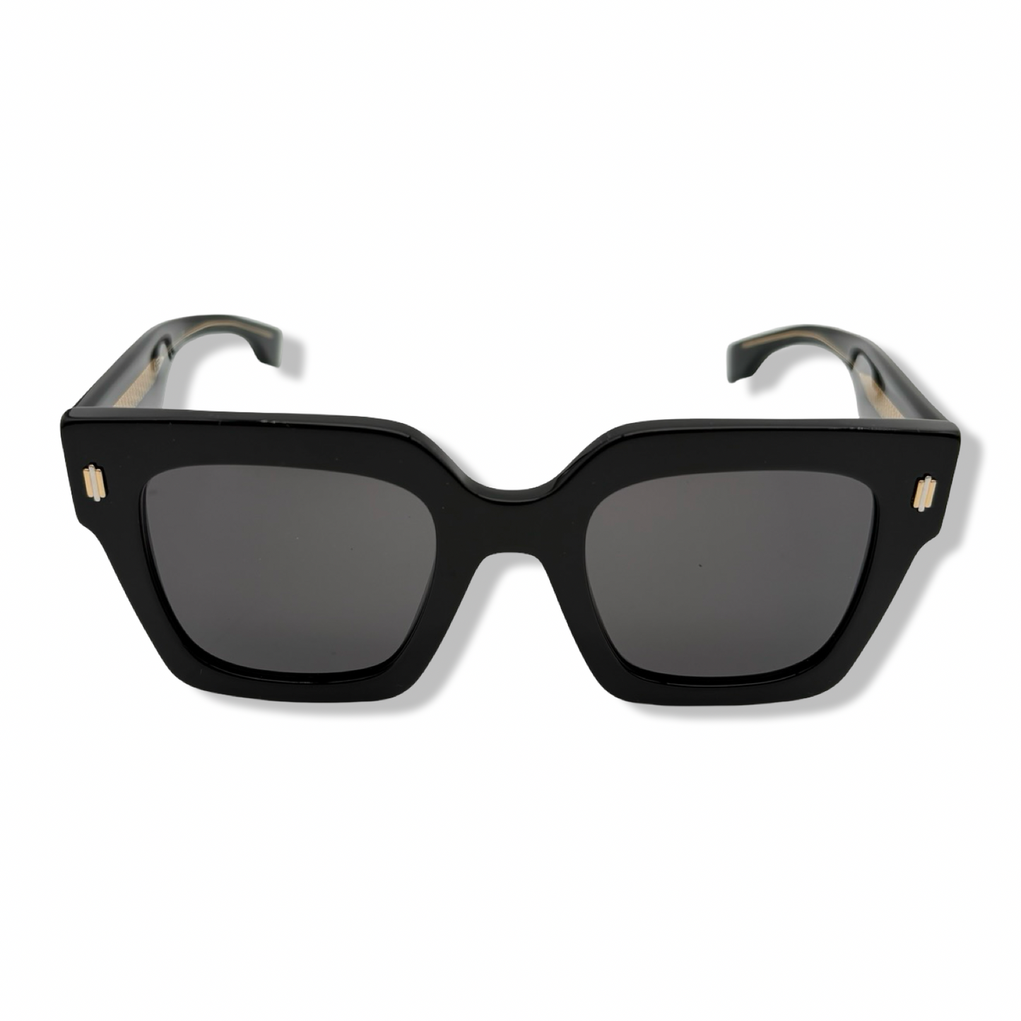 Pre-Owned Fendi Shiny Black Frame Sunglasses - FEN1038