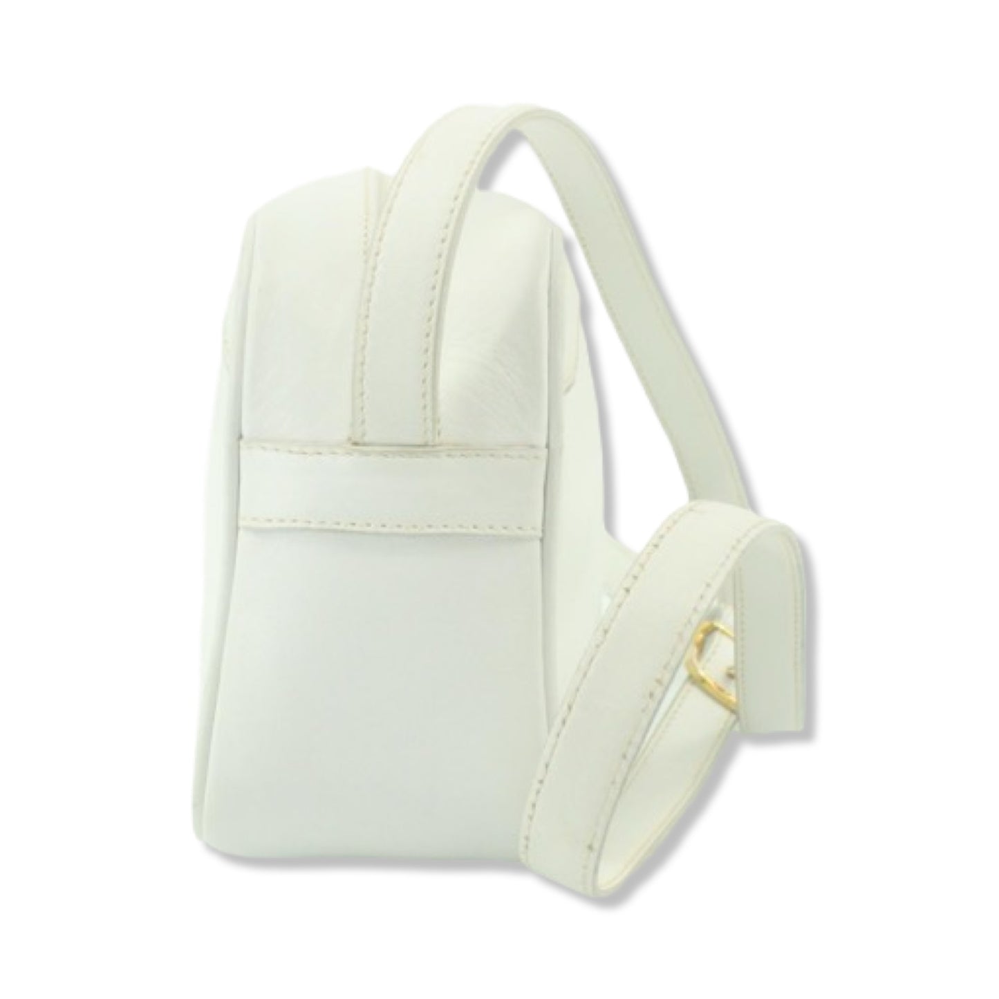 Pre-Owned Celine White Leather Crossbody - CELINE1019