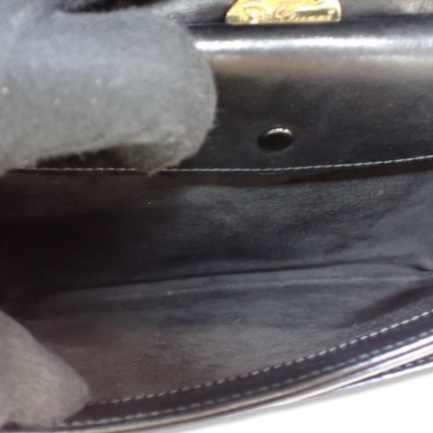 Pre-Owned Gucci Leather Vintage Top Handle Bag - G1116