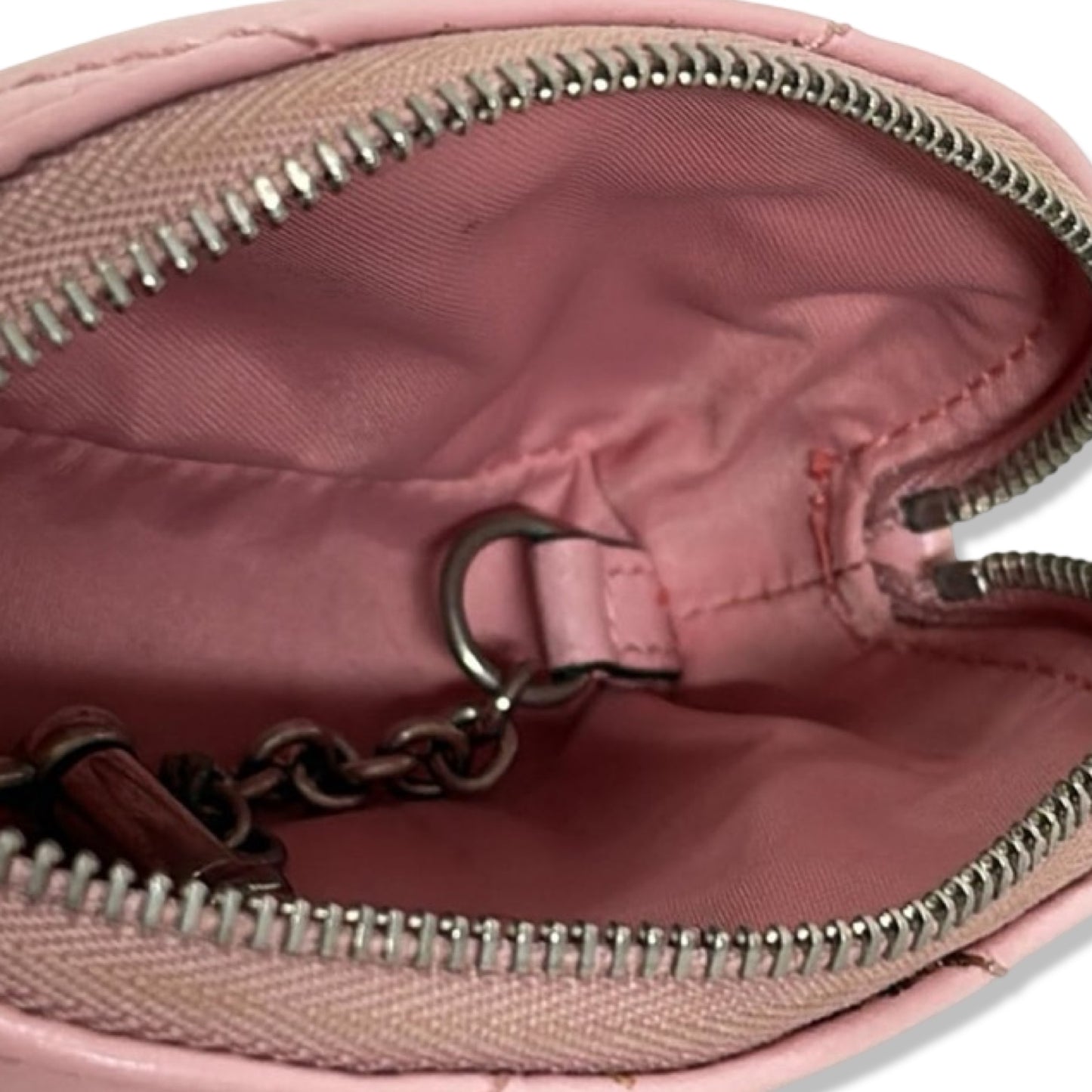 Pre-Owned Gucci Leather Marmont Pink Pouch - G1091
