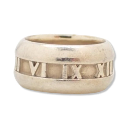 Pre-Owned Tiffany & Co Band Vintage Atlas Ring - TIF1022