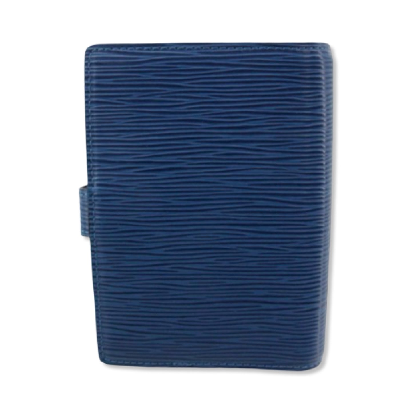 Pre-Owned Louis Vuitton Monogram Epi Leather Toledo Blue Small Ring Agenda Cover - LV1665