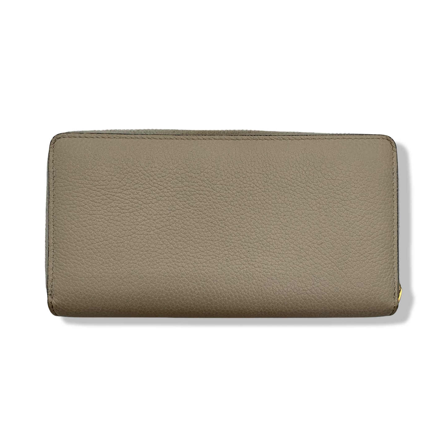 Pre-Owned Gucci Leather Zip Around Wallet - G1186