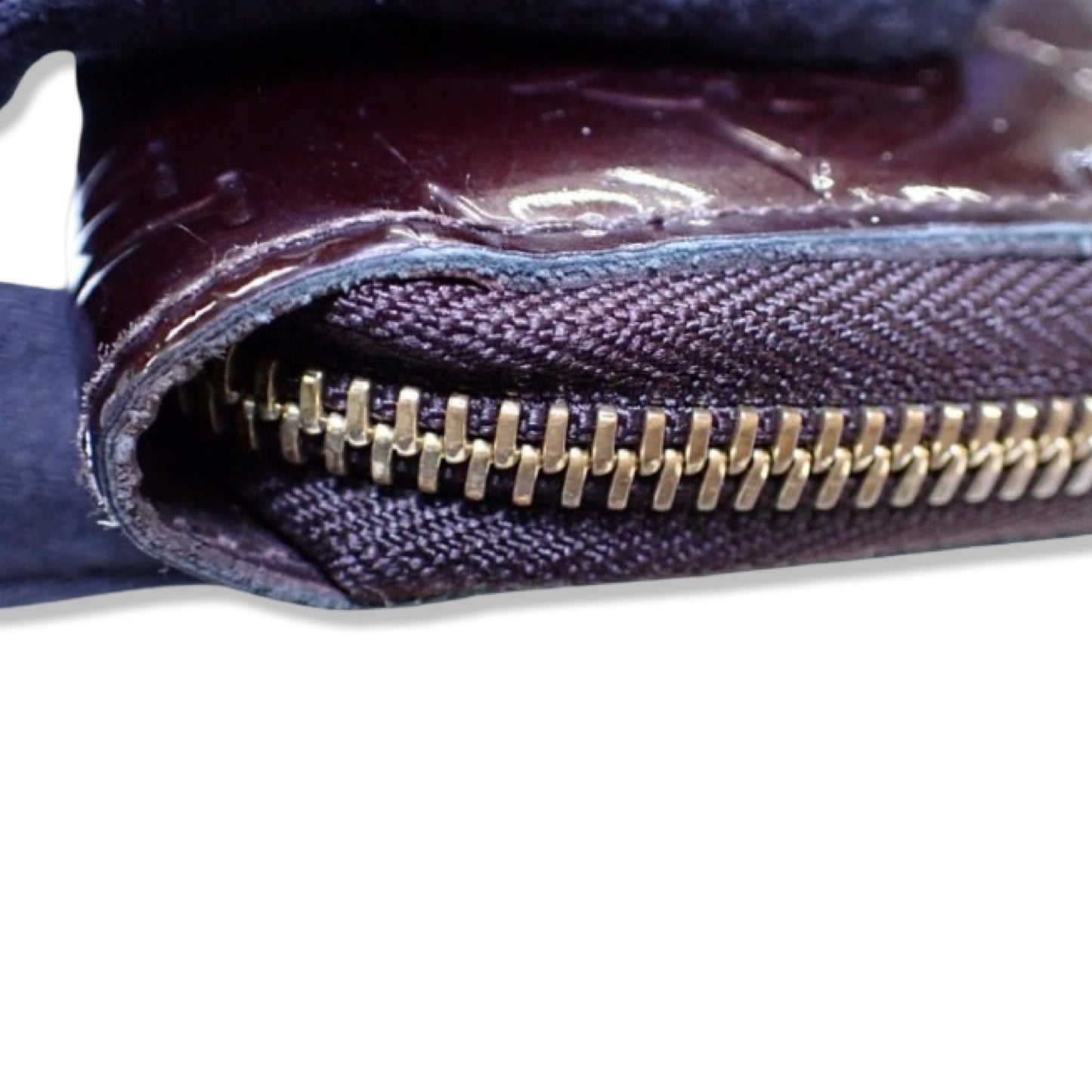 Pre-Owned Louis Vuitton Amarante Vernis Zippy Wallet - LV1365