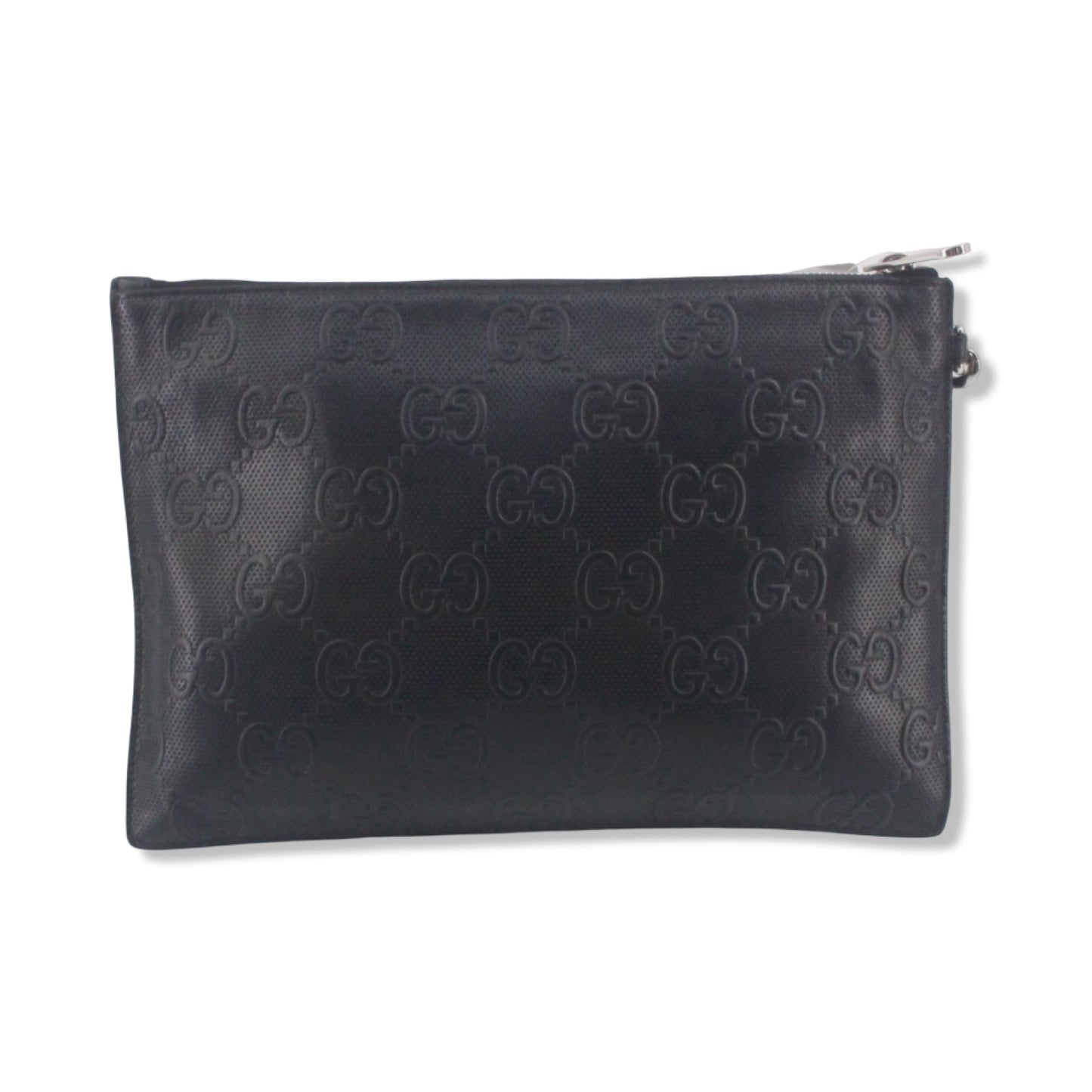 Pre-Owned Gucci Leather Pouch/Wristlet - G1194