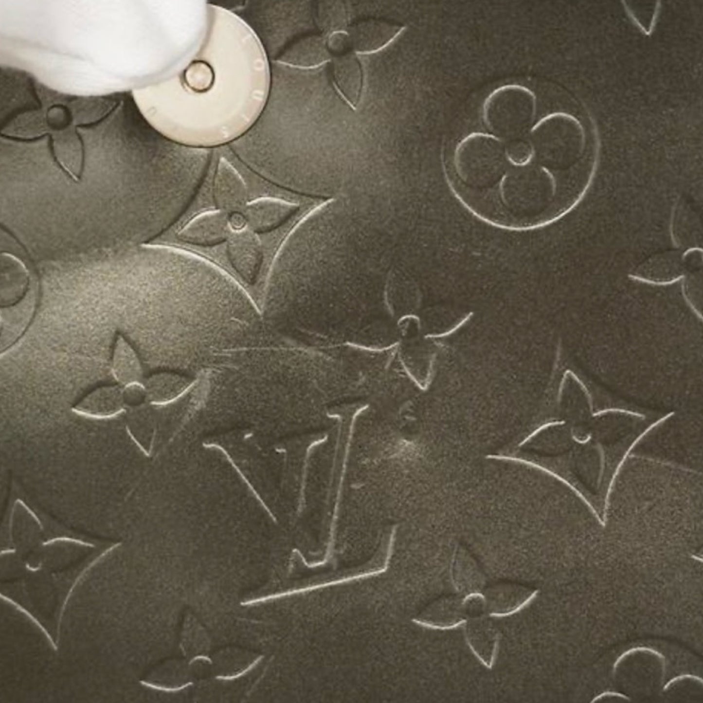 Pre-Owned Louis Vuitton Mat Vernis Leather Monogram Gray Alston - LV1654