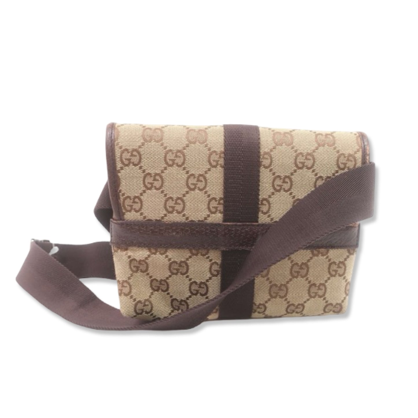 Pre-Owned Gucci GG Canvas Belt Bag - G1101