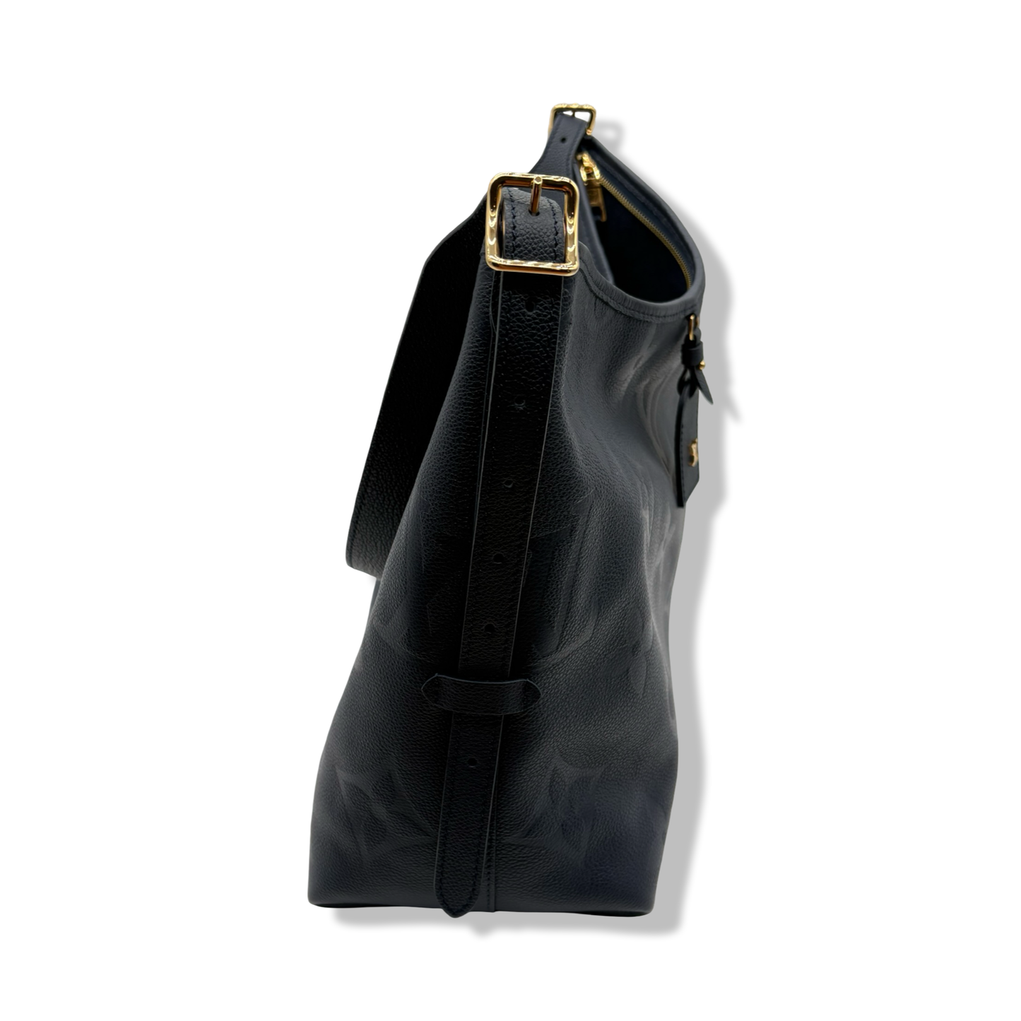Pre-Owned Louis Vuitton Empreinte Leather CarryAll MM Navy - LV1967