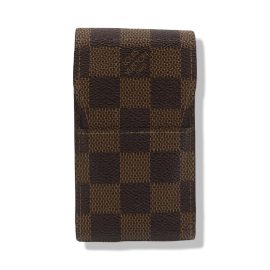 Pre-Owned Louis Vuitton Damier Ebene Canvas Mini Pouch - LV1526