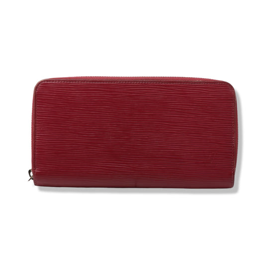 Pre-Owned Louis Vuitton Epi Leather Zippy Wallet Raspberry - LV1347