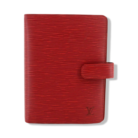 Pre-Owned Louis Vuitton Epi Leather Red Medium Ring Agenda - LV2081