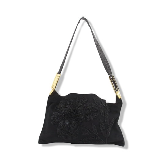 Pre-Owned Fendi Beaded Shoulder Bag - FEN1030