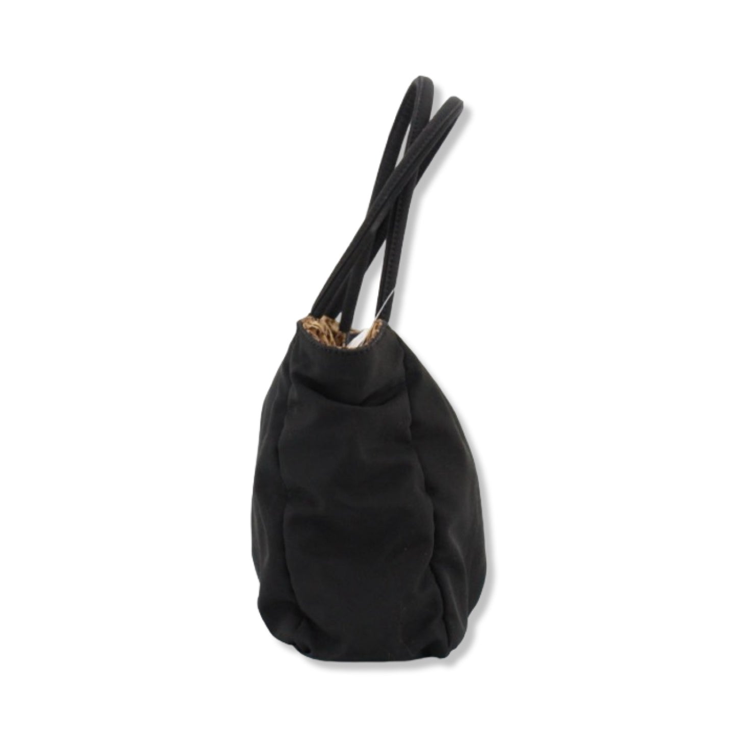Pre-Owned Bottega Veneta Black and Leopard Tote - BV1004
