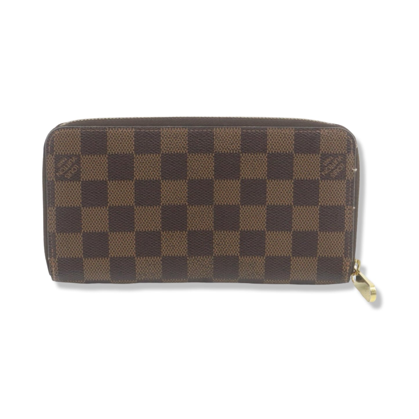 Pre-Owned Louis Vuitton Damier Ebene Canvas Zippy Wallet - LV1589