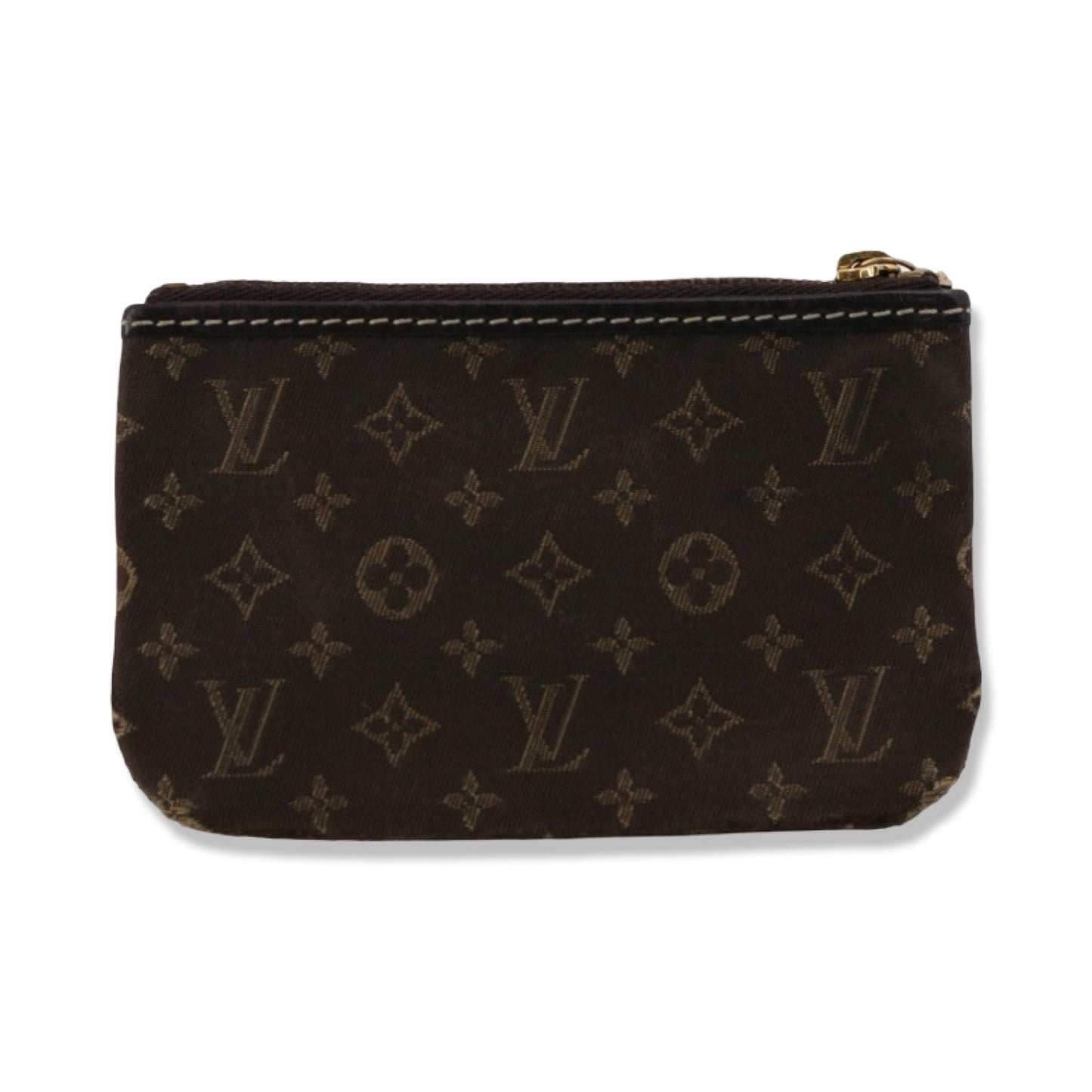 Pre-Owned Louis Vuitton Monogram MiniLin Canvas Pochette Cle Coin Key Pouch - LV1445