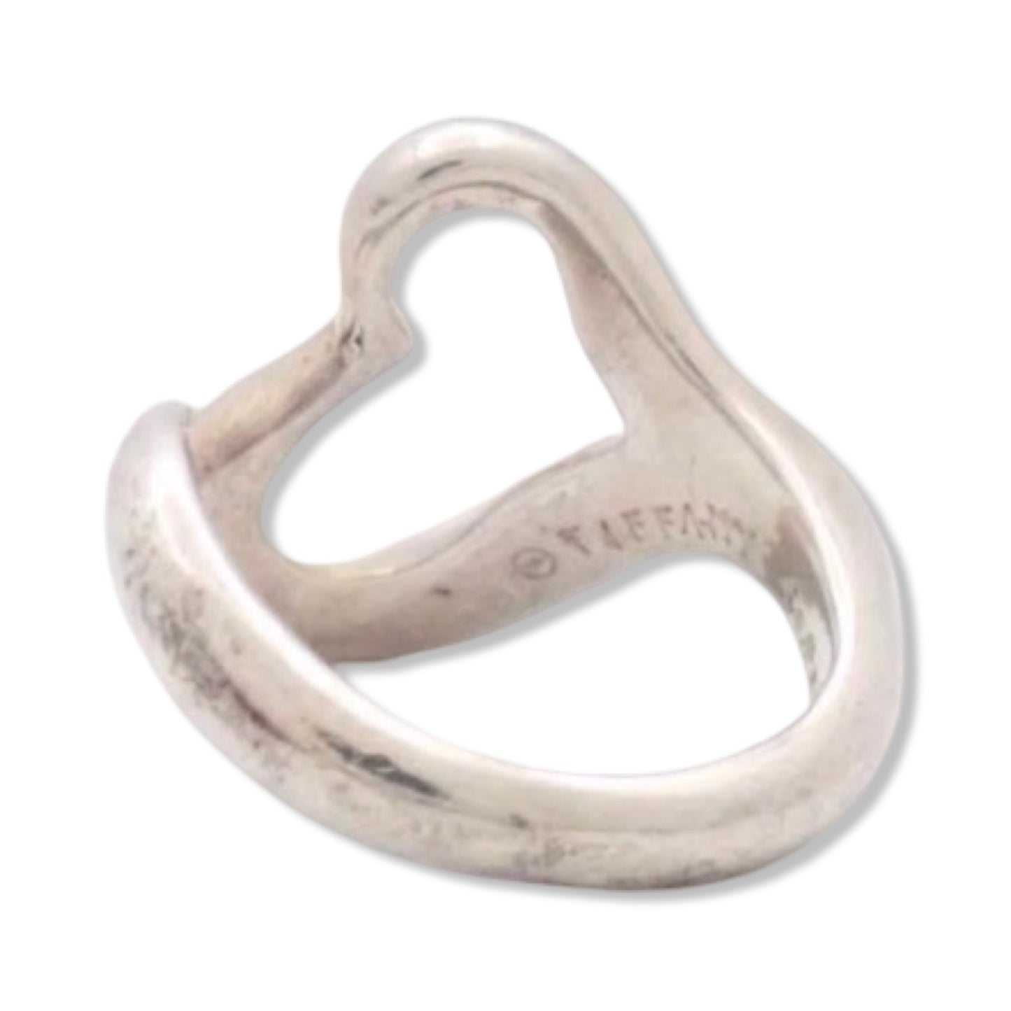 Pre-Owned Tiffany & Co Heart Ring - Size 5 - TIF1044