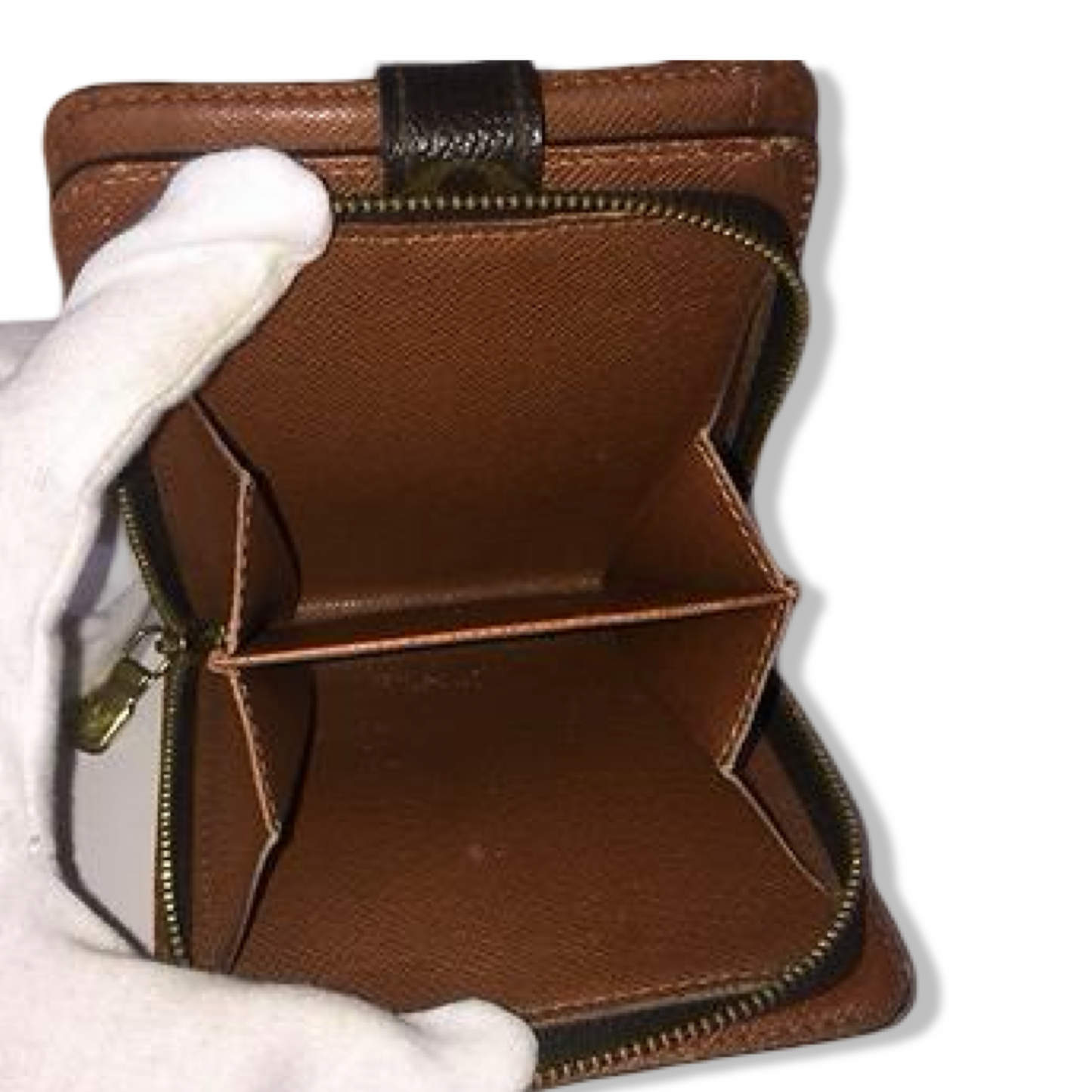 Pre-Owned Louis Vuitton Monogram Canvas Compact Zip Wallet - LV2005