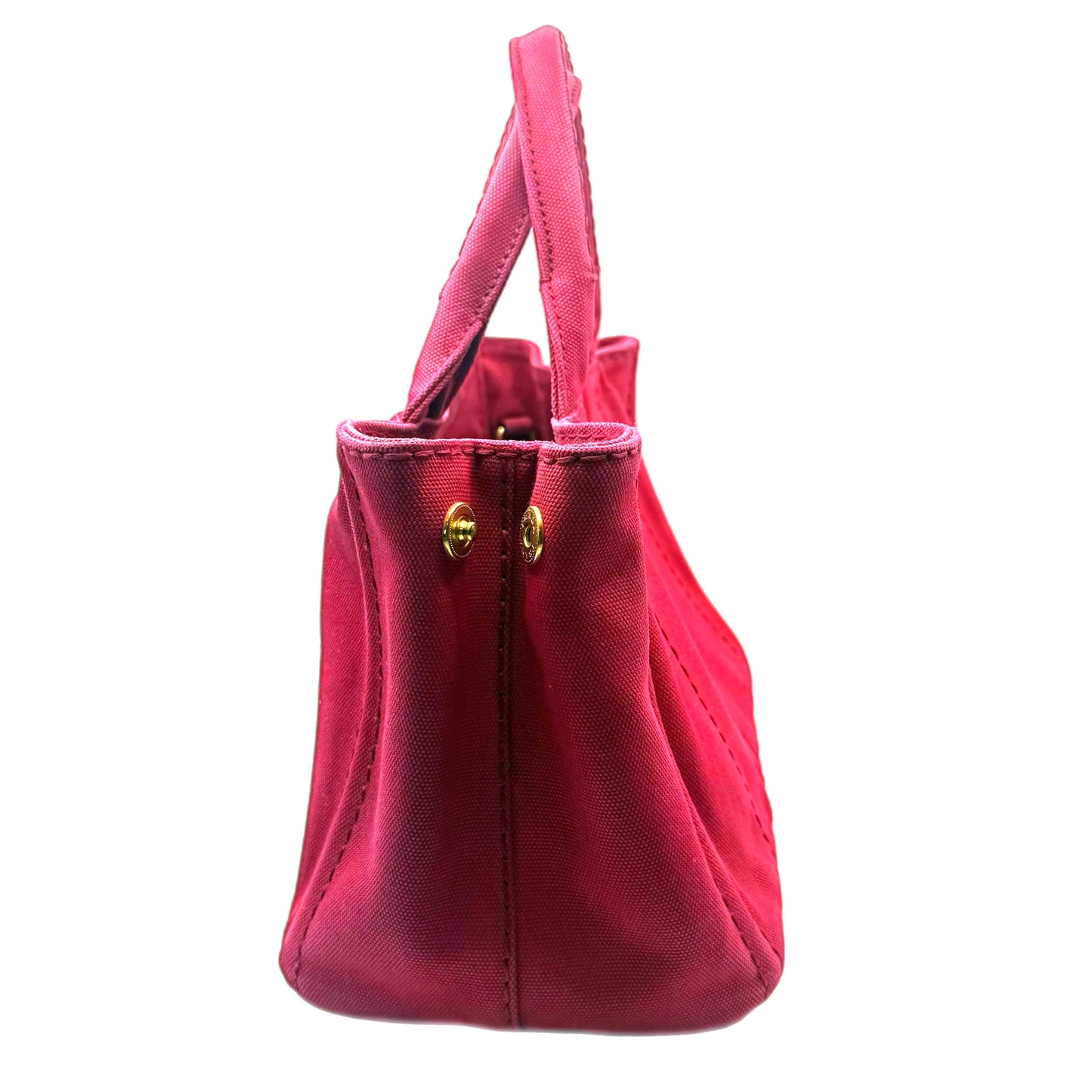 Pre-Owned Prada Canvas Canapa Convertible Tote - P1026