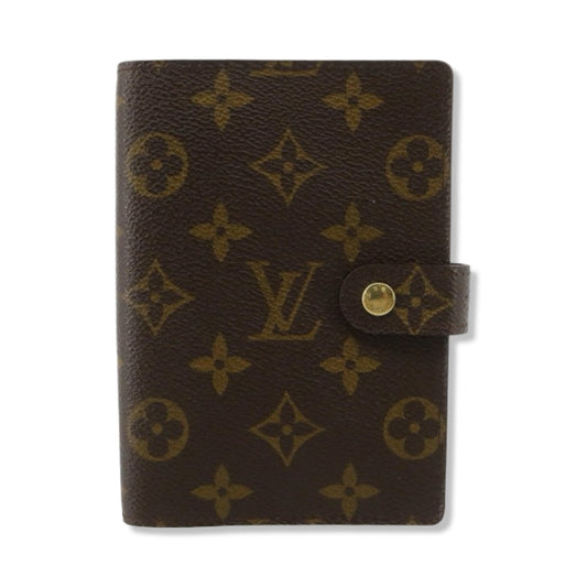 Pre-Owned Louis Vuitton Monogram Canvas Small Ring Agenda Cover - LV1662
