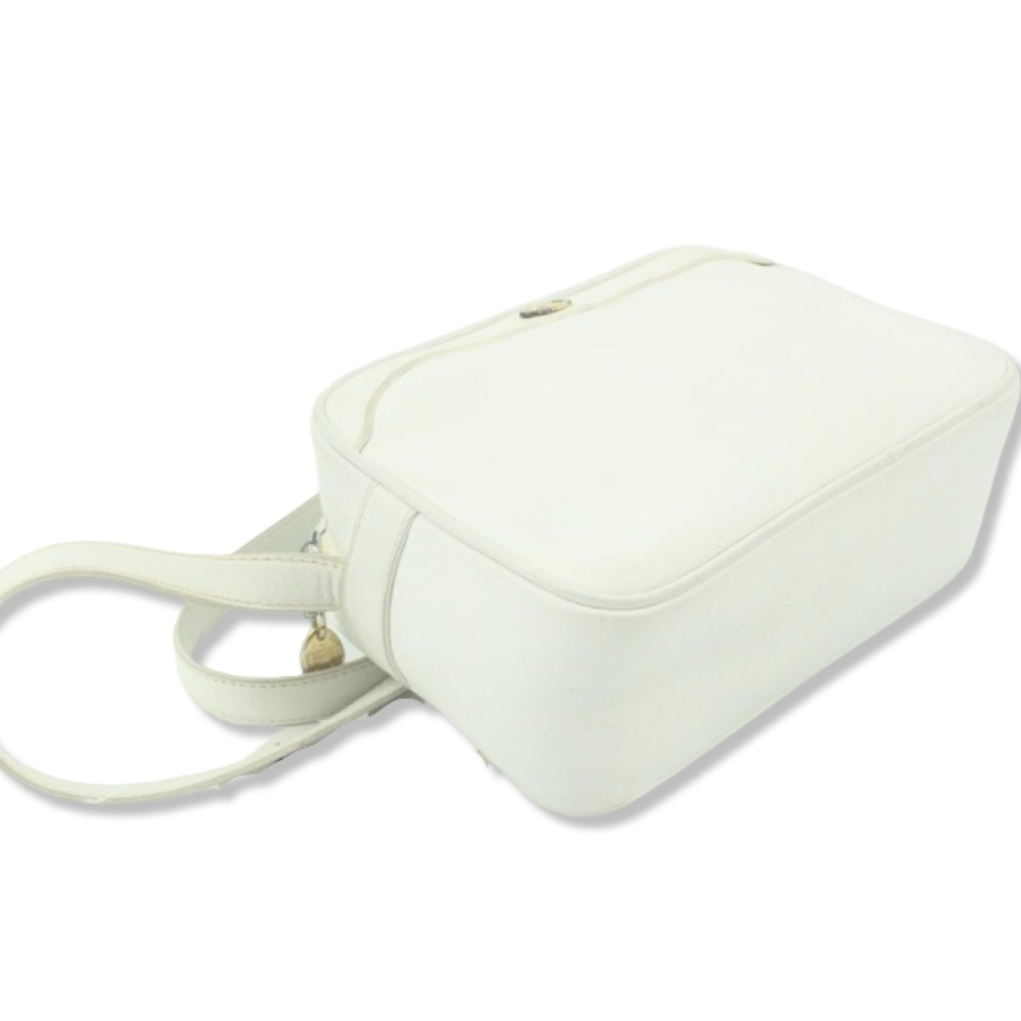 Pre-Owned Celine White Leather Crossbody - CELINE1019