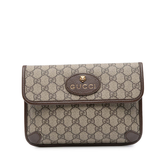 Pre-Owned Gucci Supreme Canvas Neo Vintage Belt Bag - G1122