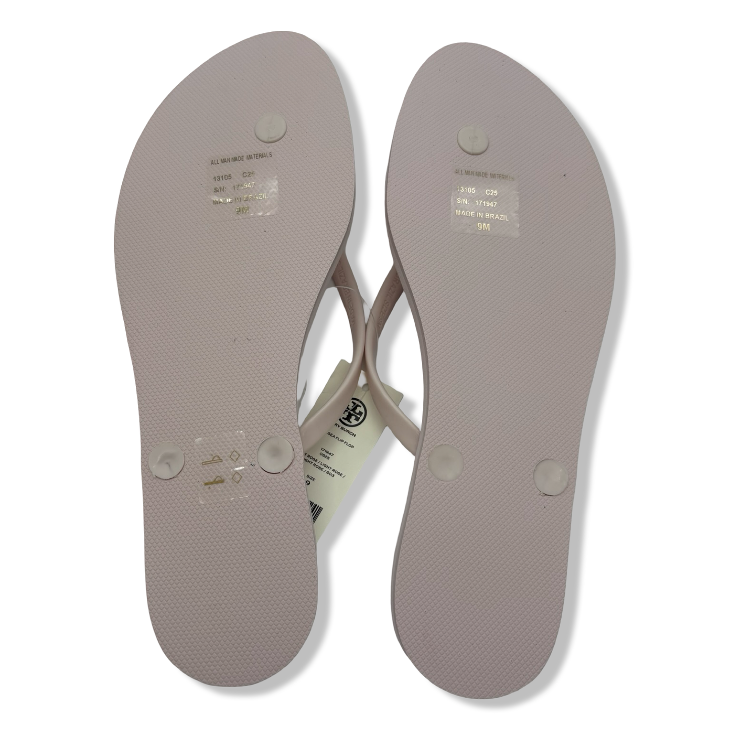 Pre-Owned Tory Burch Women's Chelsea Flip Flop Light Rose